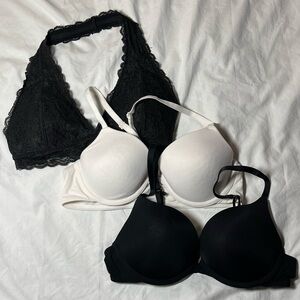 Set of 3 bras size small